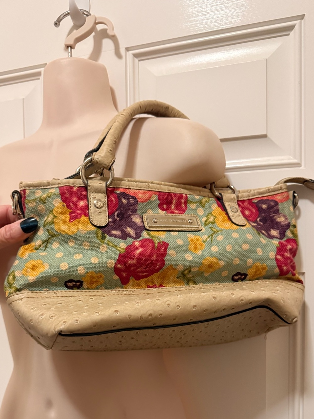Kim Rogers Floral Purse